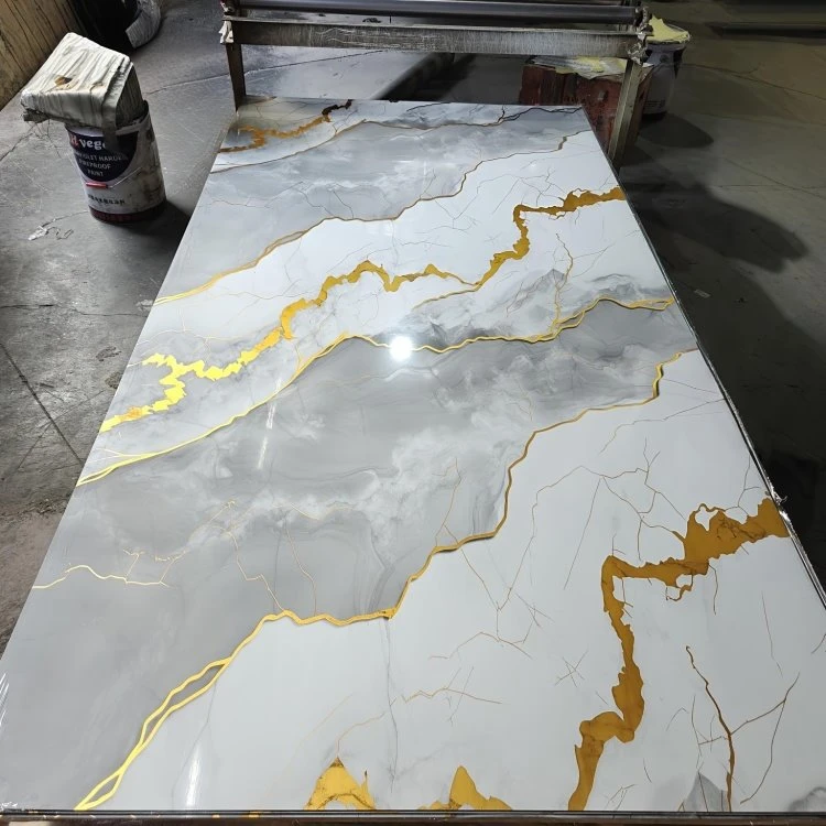 PVC Marble Sheet Hauv Ntau Xim